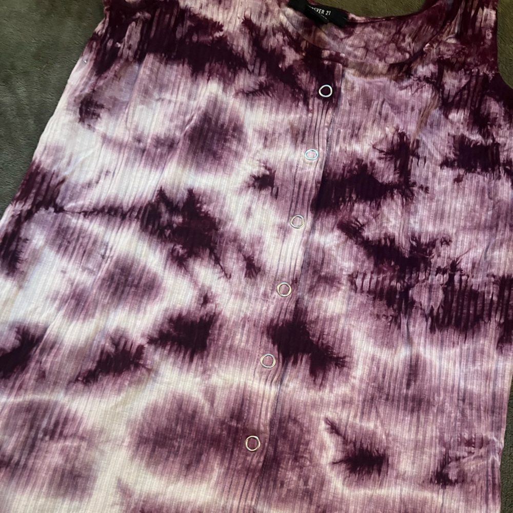 Forever21 tie dye dress
